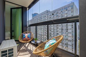Balcony - Grzybowska Apartment by Renters Prestige (Warsaw)