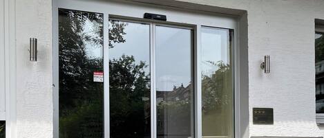 Fassade der Unterkunft