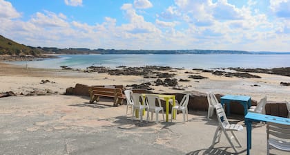 Chalet 'An Ti Koad Spa Privatif 800m Plage' avec terrasse privée, jardin privé et Wi-Fi