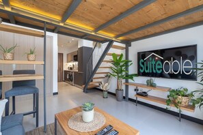 Interior - Aria G08 JVC · Tropical Loft with working station in JVC (Jumeirah Village Circle (JVC))