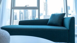 Interior - The Pad 1109 - Business Bay · Cosmopolitan Apartment with Burj Khalifa View (Dubai)