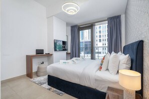 Skrivebord, strygejern/strygebræt, weekendseng, Wi-Fi