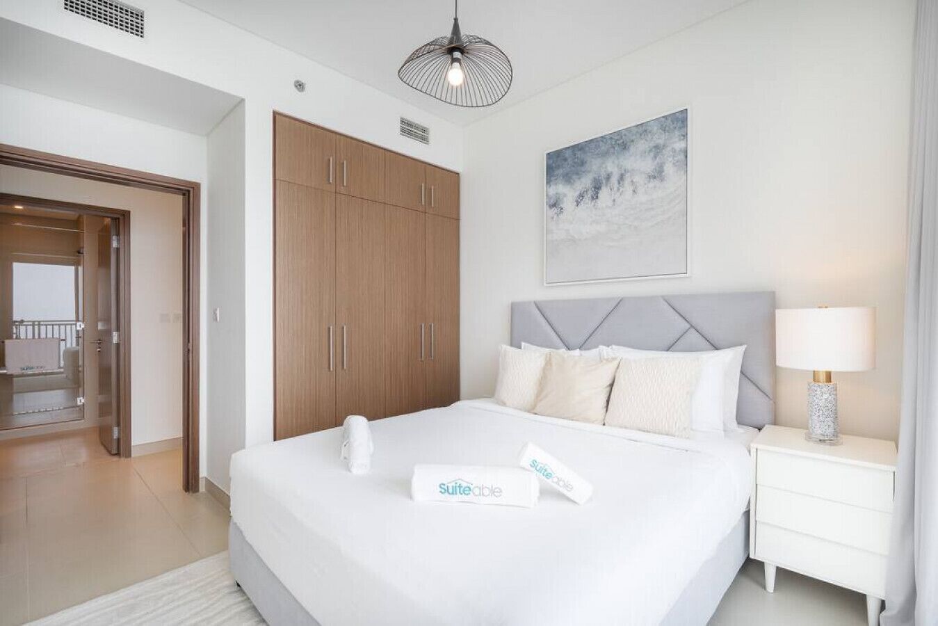 Desk, iron/ironing board, travel crib, WiFi