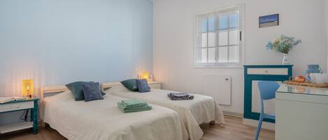 1 多间卧室、熨斗/熨衣板、免费 WiFi、床单