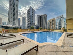 Pool - Beautiful 2 Bedroom Retreat in the Heart of JBR (Dubai)