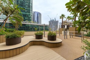 Overnatningsstedets område