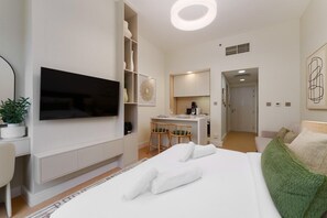 1 Schlafzimmer, Bügeleisen/Bügelbrett, Reisekinderbett, WLAN