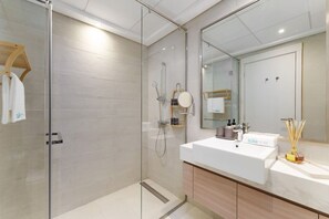 Hair dryer - Chic 1BR Apartment in Azizi Riviera, Meydan (Dubai)