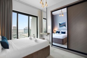 2 bedrooms, iron/ironing board, travel cot, WiFi - Premium 2 Bedroom with Stunning Burj Khalifa view (Dubai)