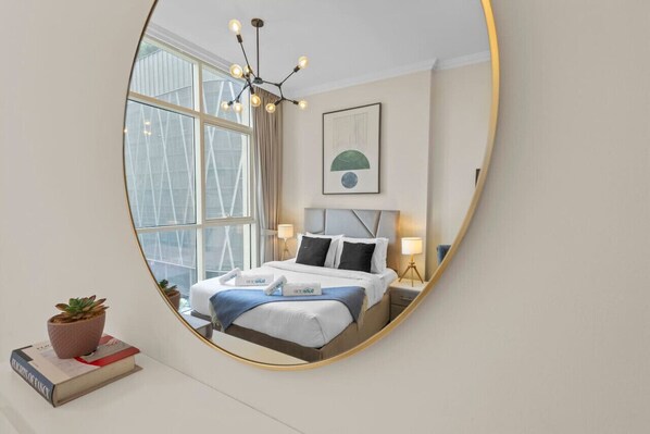 1 bedroom, iron/ironing board, travel cot, WiFi - Premium 1 bedroom Apartment near Dubai Mall (Dubai)