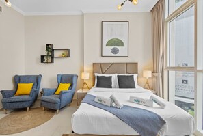 1 bedroom, iron/ironing board, travel cot, WiFi - Premium 1 bedroom Apartment near Dubai Mall (Dubai)