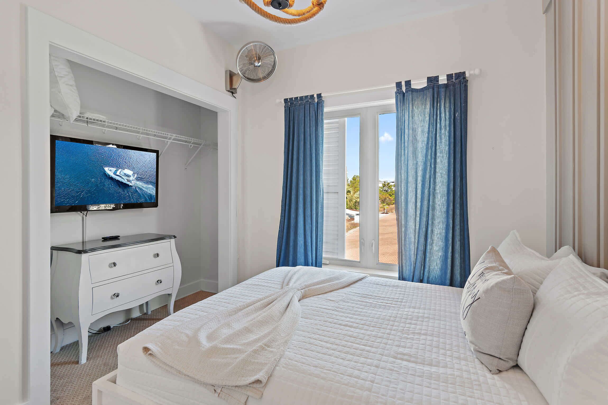 5 bedrooms, iron/ironing board, travel cot, WiFi