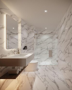 Bathroom - Leon Lasalle Hotel & Residences (Bangkok)