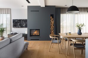 Fireplace - Villa Pinea (Zadar)