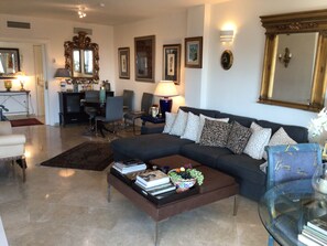 Apartment | Living area - Princess Park Apartment With 3 Bedrooms (Mijas)