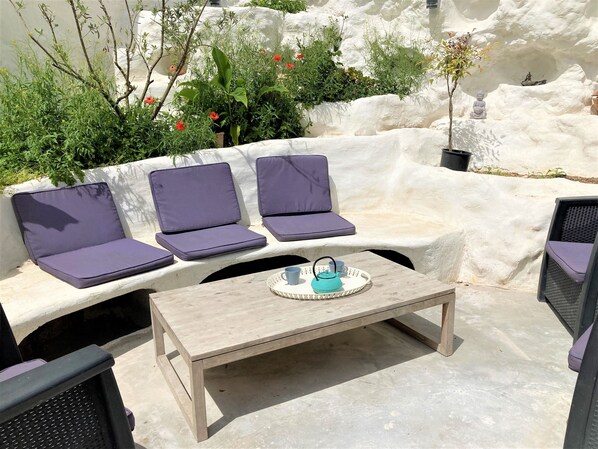 Terrace/patio - Beach house with private garden 200 m from the sea (Marseille)