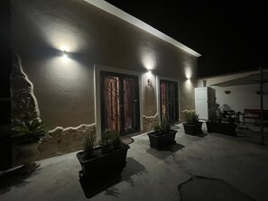 Fassade der Unterkunft