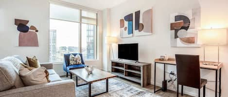 TV, books, offices