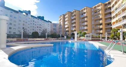 Centrally located penthouse-3 minutes walk to the beach, restaurants and supermarkets