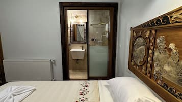 Family Suite, 1 Bedroom, City View | Bathroom | Shower, free toiletries, hair dryer, slippers