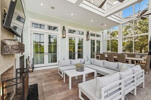 Restauration en plein air