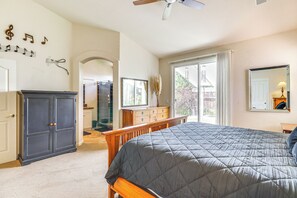 House (3 Bedrooms) | Interior - Game Room & Fireplace: Reno Home 5 Mi to Dtwn! (Reno)