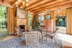 Terrace/patio - Whimsical New Roads Home < 1 Mi to Main Street! (New Roads)