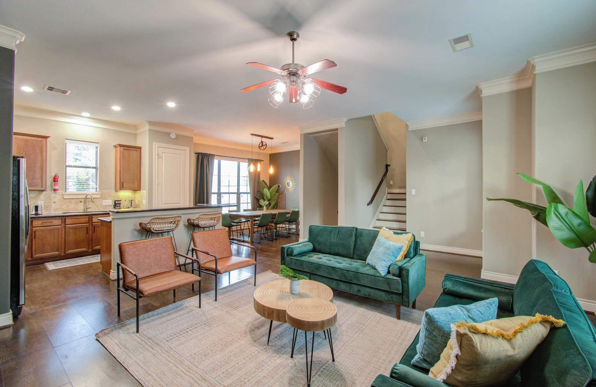 Televisie en een kantoor