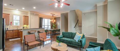 Televisie en een kantoor