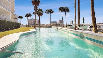 Indoor pool, a heated pool