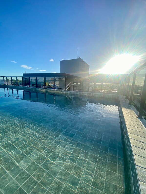 Outdoor pool - Flat no Centro 404 RP by La Playa (Ipojuca)