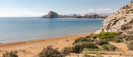 بالقرب من الشاطئ