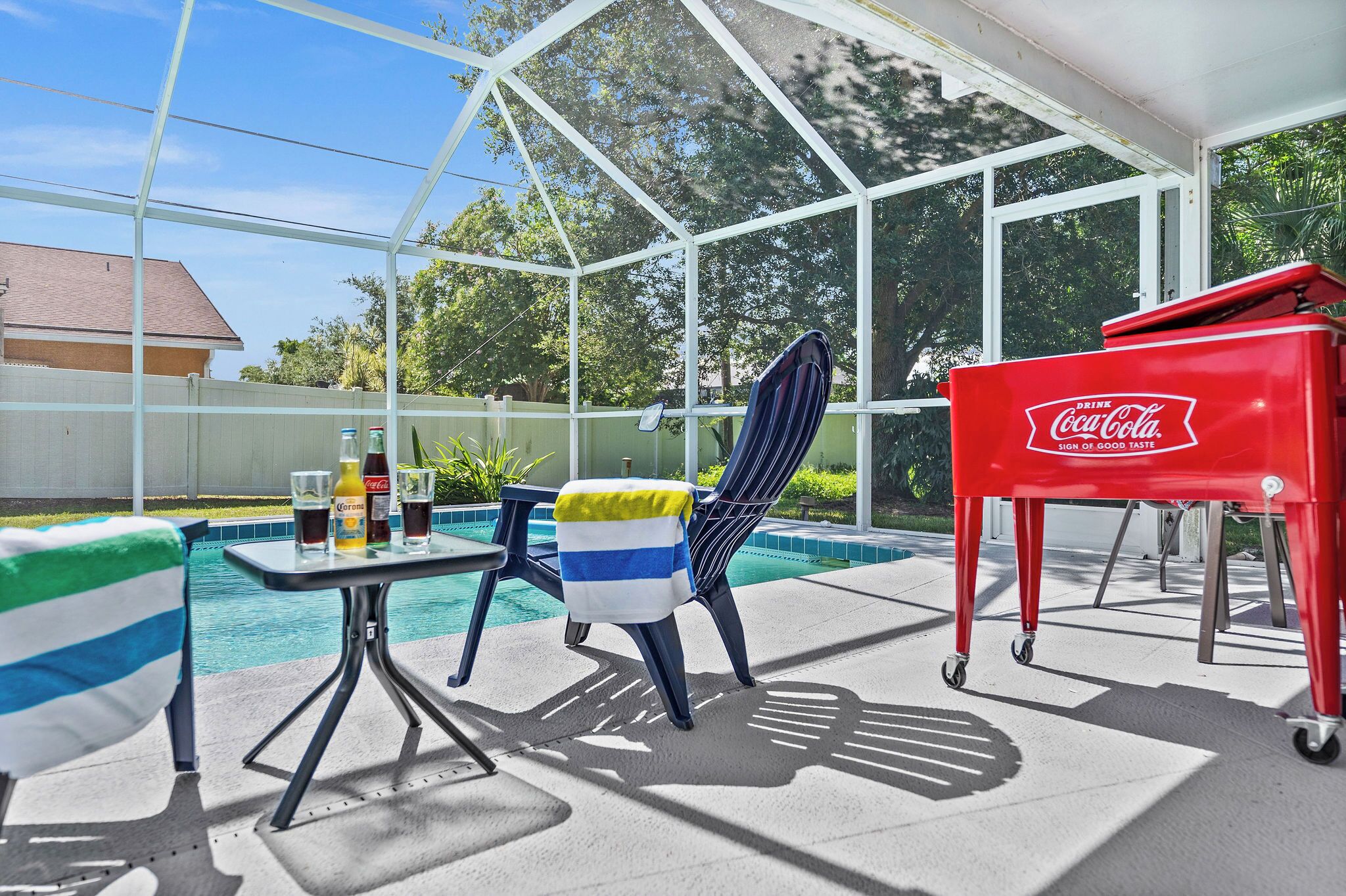 3-bedroom Remodeled Pool house in fantastic Port Charlotte with WiFi, AC
