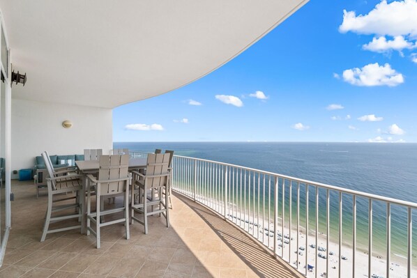 Condo, Multiple Beds (Turquoise C2208) | Outdoor dining - Turquoise C2208 (Orange Beach)