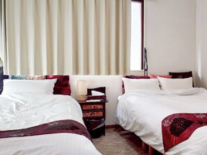 1 chambre, bureau, Wi-Fi gratuit, draps fournis