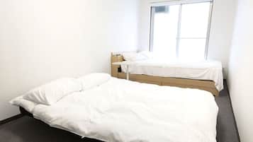 1 bedroom, desk, free WiFi, bed sheets