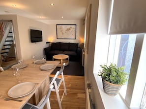 Superior House, 3 Bedrooms | Living area | Smart TV - Day Dream Vesturgata 17 (Reykjavik)