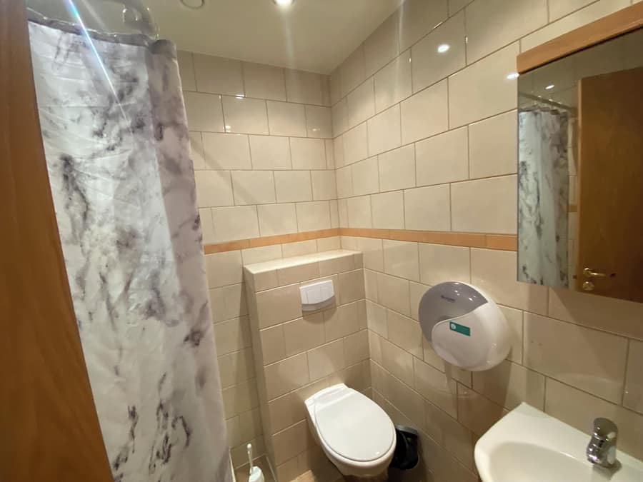 Basic Room, Private Bathroom | Bathroom | Free toiletries, hair dryer, towels, soap