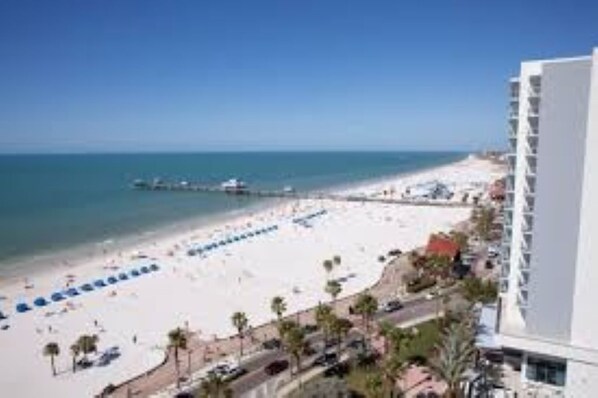 Enjoy ocean views from the hotel's flat roof and balconies.