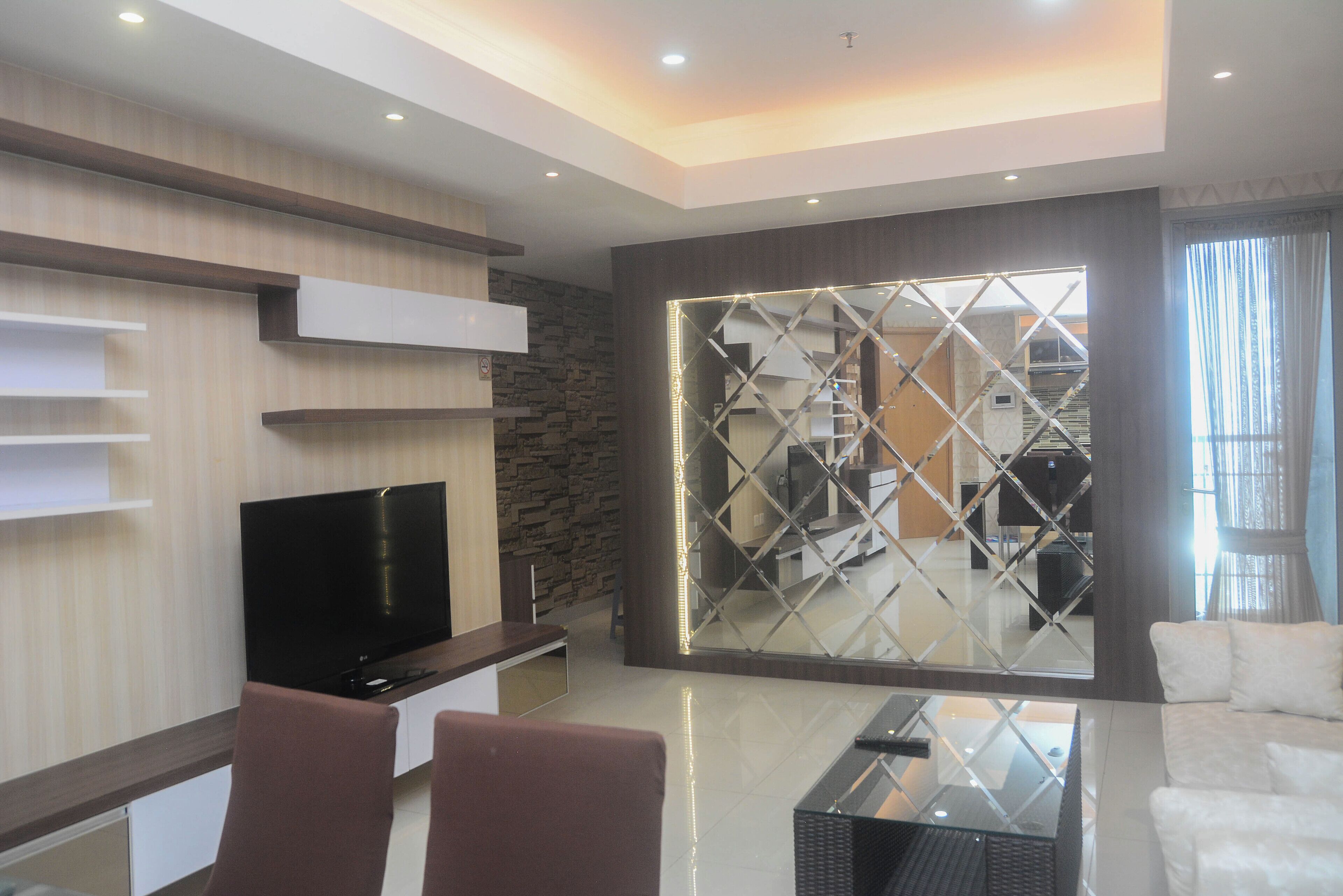 Departamento Deluxe | Área de sala de estar