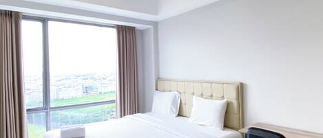 Apartamento luxo | 1 quarto, escrivaninha, Wi-Fi de cortesia