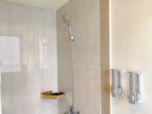 Deluxe Apartment | Bathroom | Shower, free toiletries, towels - Homey 2Br At Meikarta Apartment (Cikarang)