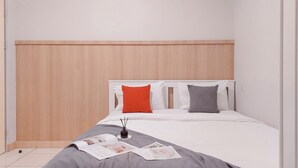 Apartemen Deluks | 2 kamar tidur dan meja kerja