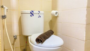 Monolocale | Bagno | Doccia, asciugamani