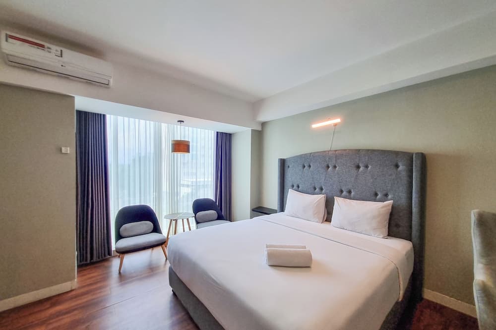 Restful Studio (No Kitchen) At Mataram City Apartment