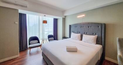 Restful Studio (No Kitchen) At Mataram City Apartment