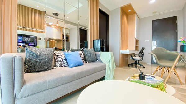 Interior - Fancy And Nice 1Br At Citralake Suites Apartment (Jakarta)