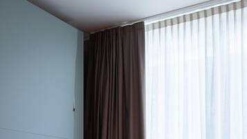 Economy-Zimmer | Wohnbereich | 55-Zoll-Smart-TV mit Digitalempfang, Fußbodenheizung