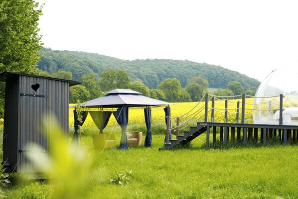 Overnattingsstedets uteområder