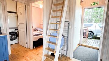 2 bedrooms, iron/ironing board, travel crib, WiFi